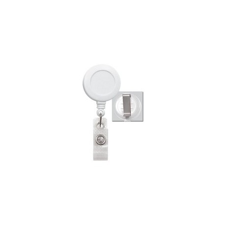 Yoyo blanco para portagafete