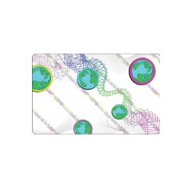 Laminado DuraGard, 0.6 mil, "Secure Globe" 504935-005