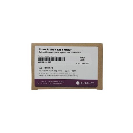 CINTA COLOR YMCKT 500 IMPRESIONES, 525100-004-S97